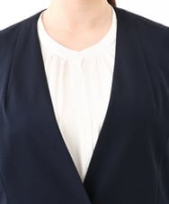 OLDHV05179 eur3(エウルキューブ) 【大きいサイズ/セットアップ対応】接触冷感カノコジャケット ネイビー(57)
