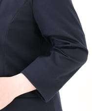 OLDHV05179 eur3(エウルキューブ) 【大きいサイズ/セットアップ対応】接触冷感カノコジャケット ネイビー(57)