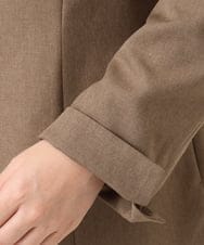 OLDKA01189 eur3(エウルキューブ) 【WEB先行販売】【大きいサイズ/11号サイズあり】ソフィーツイルジャケット モカ(84)