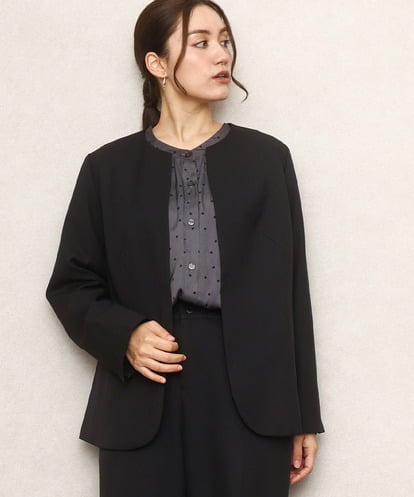 OLDKA01189 eur3 【WEB先行販売】【大きいサイズ/11号サイズあり】ソフィーツイルジャケット