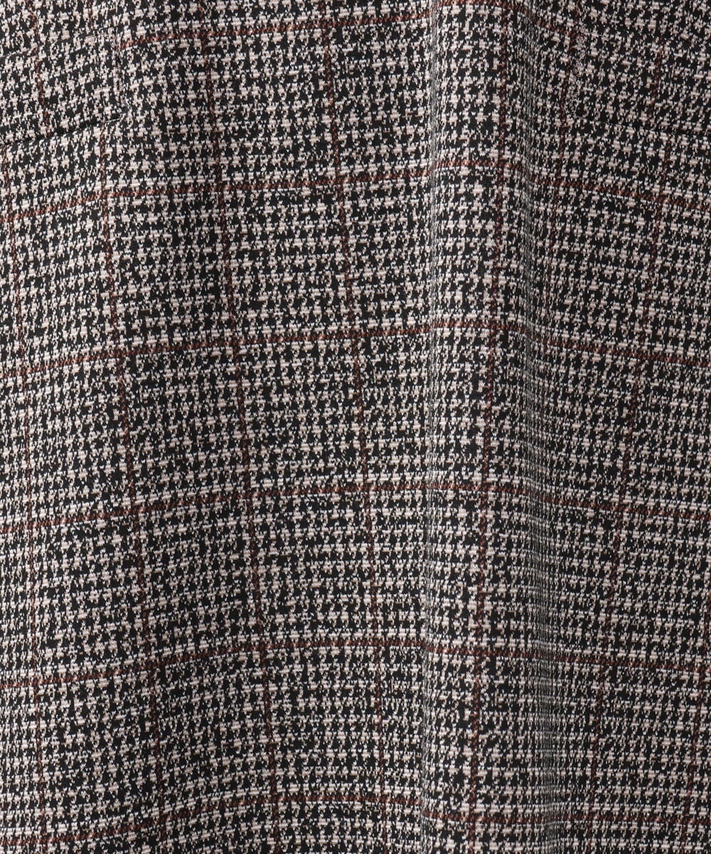 OLEAA10139 eur3(エウルキューブ) 【大きいサイズ】Vネックジャンパースカート ダークブラウン(87)