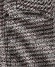 OLEAA10139 eur3(エウルキューブ) 【大きいサイズ】Vネックジャンパースカート ダークブラウン(87)
