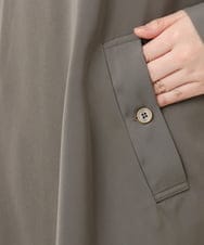 OLEAD12119 eur3(エウルキューブ) 【WEB先行販売】【大きいサイズ】シャツチュニック カーキ(36)