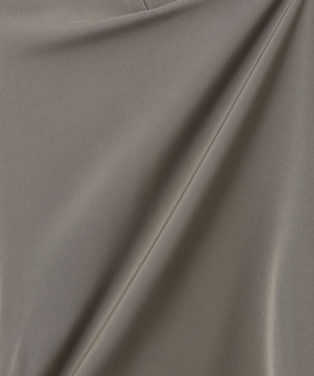 OLEAD12119 eur3(エウルキューブ) 【WEB先行販売】【大きいサイズ】シャツチュニック カーキ(36)