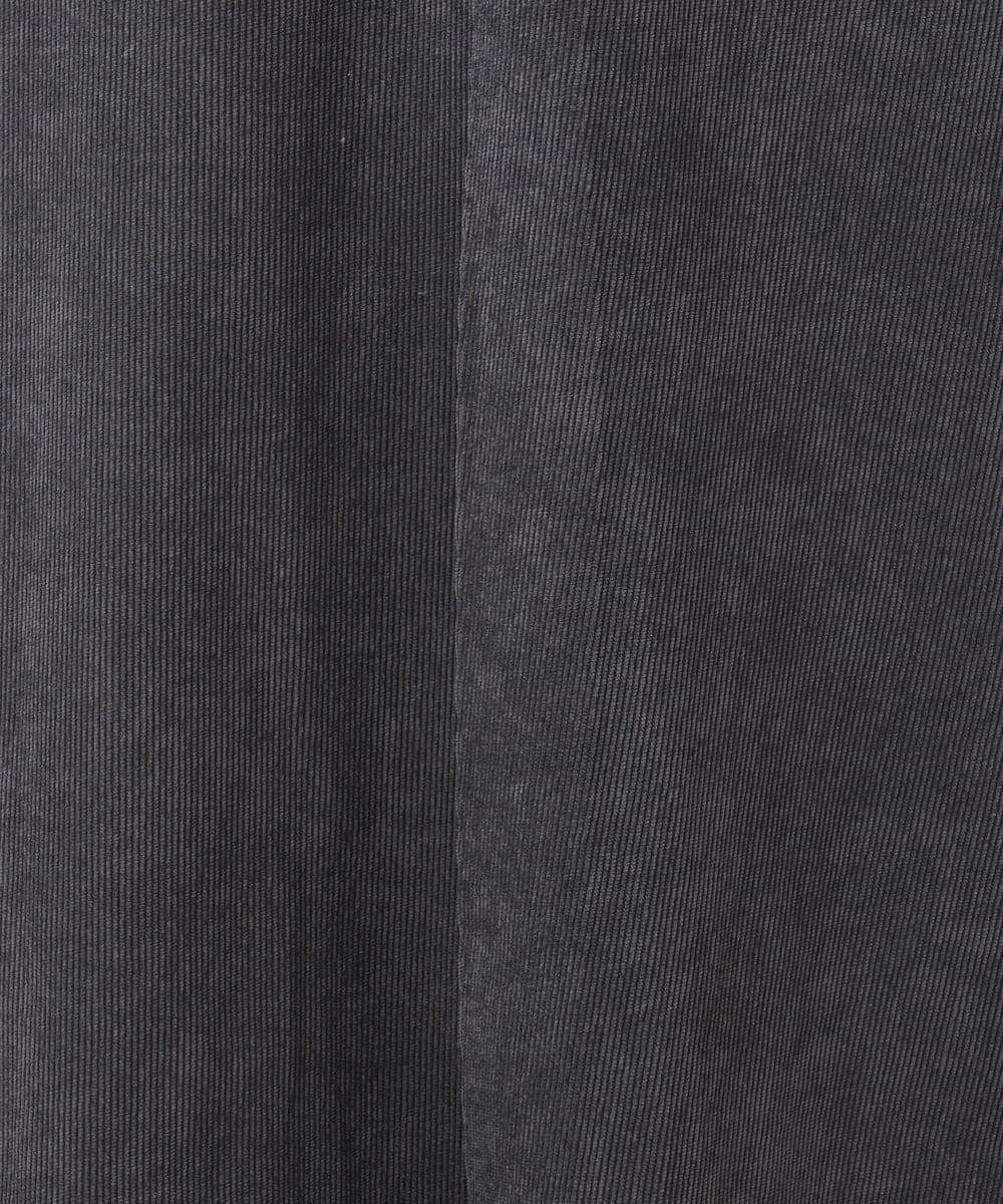 OLEAD18129 eur3(エウルキューブ) 【WEB先行販売】【大きいサイズ】コーデュロイジャンパースカート ダークグレー(93)