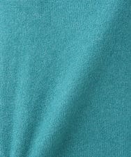 OLEAD22119 eur3(エウルキューブ) 【WEB先行販売】【大きいサイズ/LAVEANGE×eur3】アンゴラタッチニットチュニックワンピース グリーン(35)