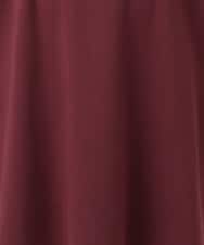 OLEBD15099 eur3(エウルキューブ) 【WEB先行販売】【大きいサイズ】ラッフルスリーブチュニック ワイン(77)