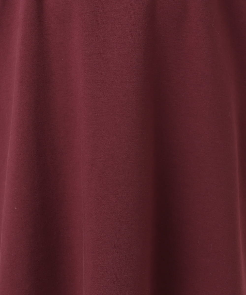 OLEBD15099 eur3(エウルキューブ) 【WEB先行販売】【大きいサイズ】ラッフルスリーブチュニック ワイン(77)