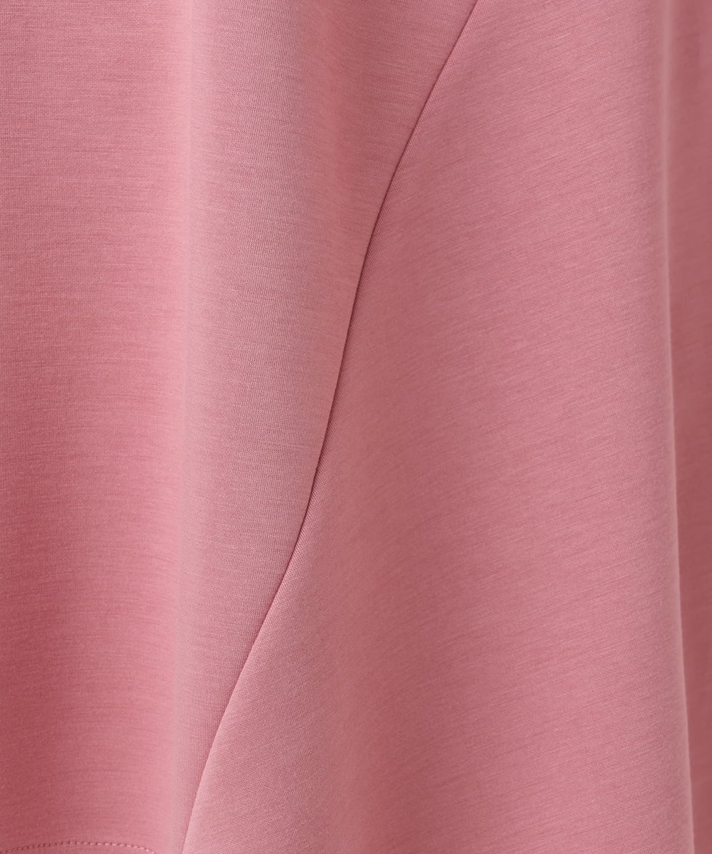 OLEBD16099 eur3(エウルキューブ) 【WEB先行販売】【大きいサイズ】ダンボールフーディー風チュニック ピンク(03)