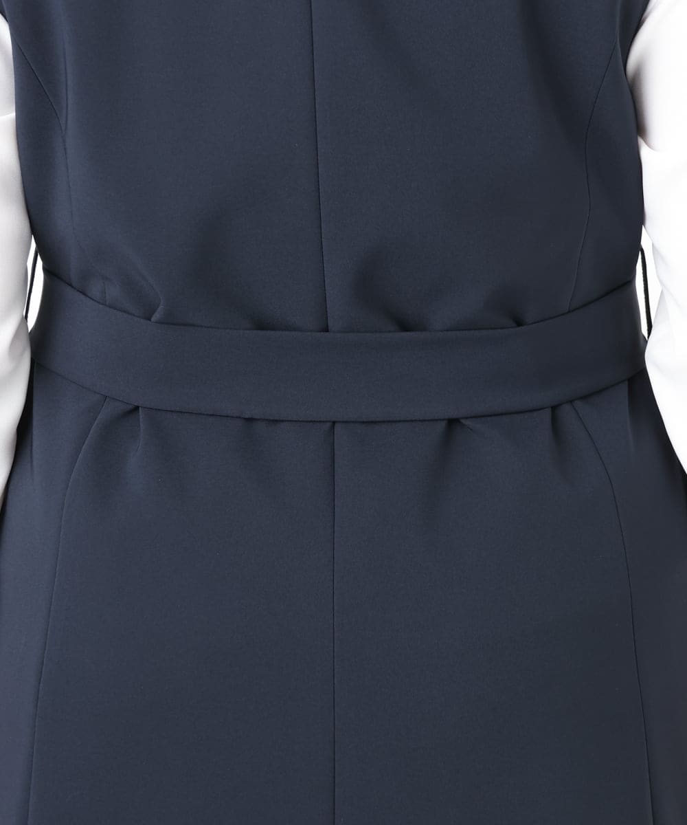 OLEBD20179 eur3(エウルキューブ) 【WEB先行販売】【大きいサイズ】Wクロス2WAYワンピース ネイビー(57)