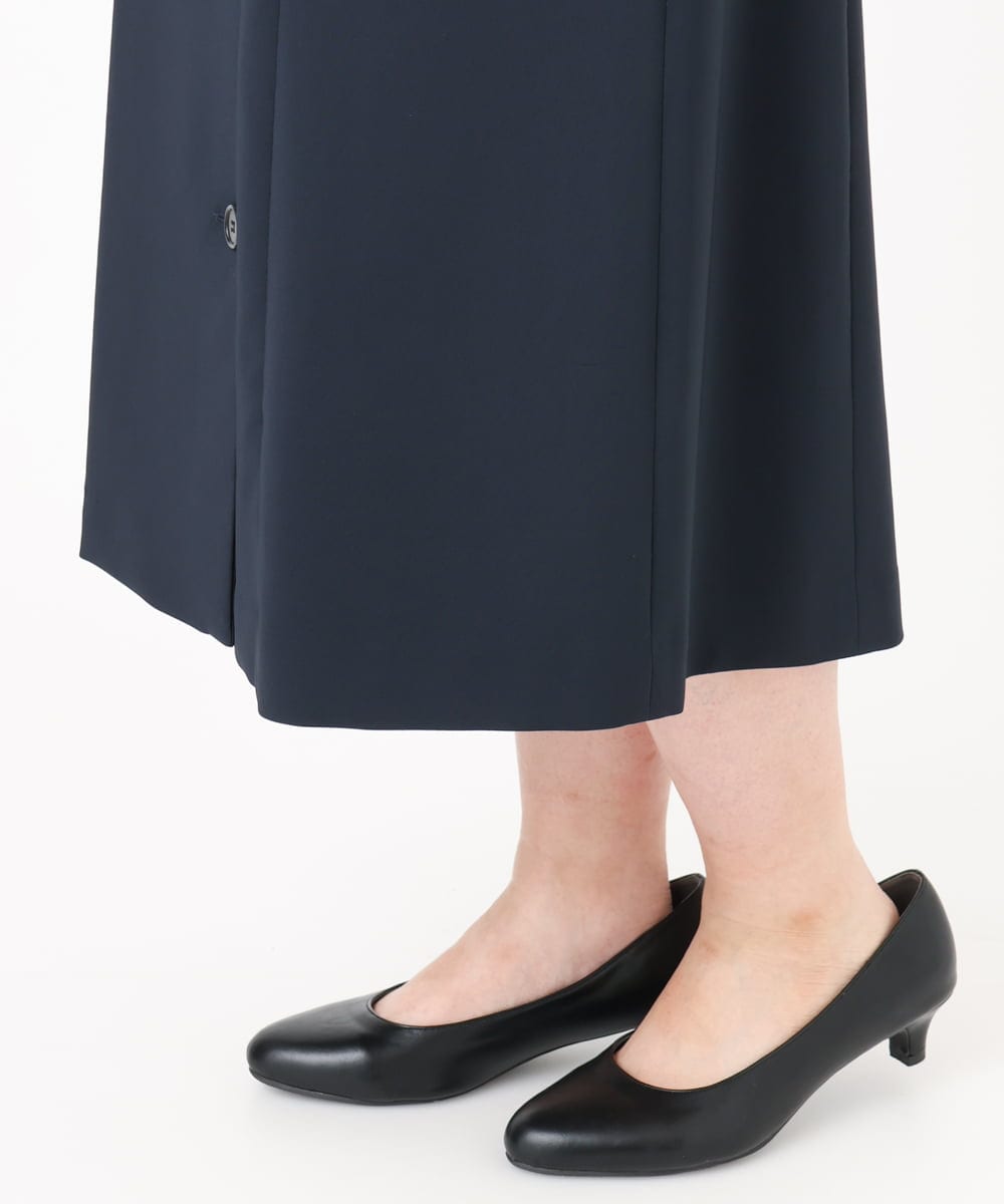 OLEBD20179 eur3(エウルキューブ) 【WEB先行販売】【大きいサイズ】Wクロス2WAYワンピース ネイビー(57)