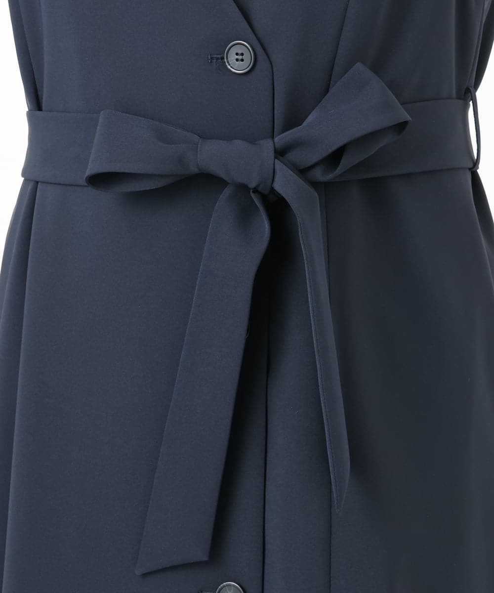 OLEBD20179 eur3(エウルキューブ) 【WEB先行販売】【大きいサイズ】Wクロス2WAYワンピース ネイビー(57)