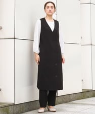 OLEBD20179 eur3(エウルキューブ) 【WEB先行販売】【大きいサイズ】Wクロス2WAYワンピース ブラック(94)