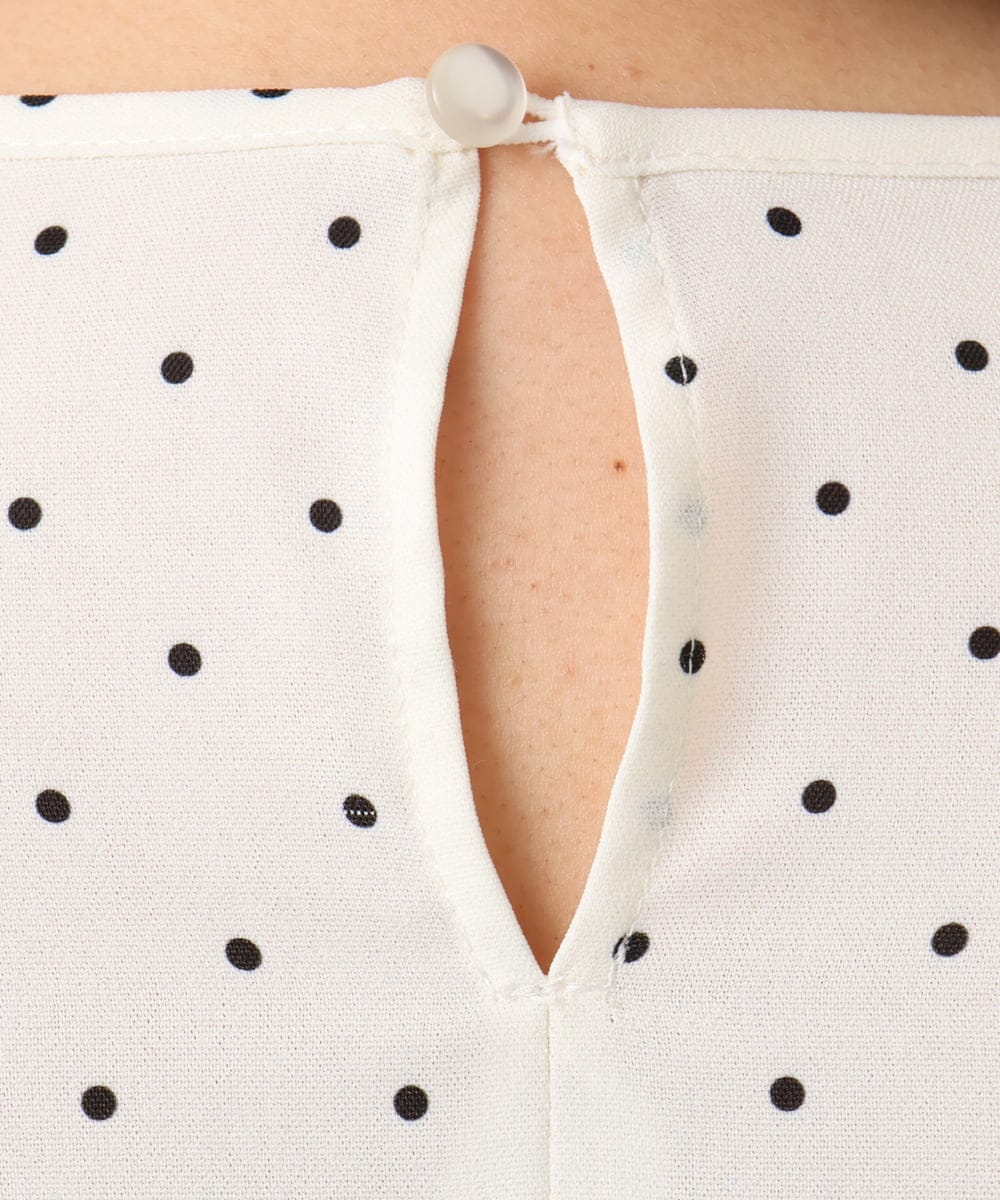 OLEBD23089 eur3(エウルキューブ) 【大きいサイズ】ビスチェ風ドッキングトップス ホワイト(90)