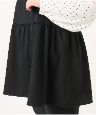 OLEBD23089 eur3(エウルキューブ) 【大きいサイズ】ビスチェ風ドッキングトップス ホワイト(90)