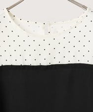 OLEBD23089 eur3(エウルキューブ) 【大きいサイズ】ビスチェ風ドッキングトップス ホワイト(90)