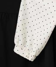 OLEBD23089 eur3(エウルキューブ) 【大きいサイズ】ビスチェ風ドッキングトップス ホワイト(90)