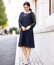 Eur3 エウルキューブ 洗える 大きいサイズ 総レースワンピース イトキンオンラインストア