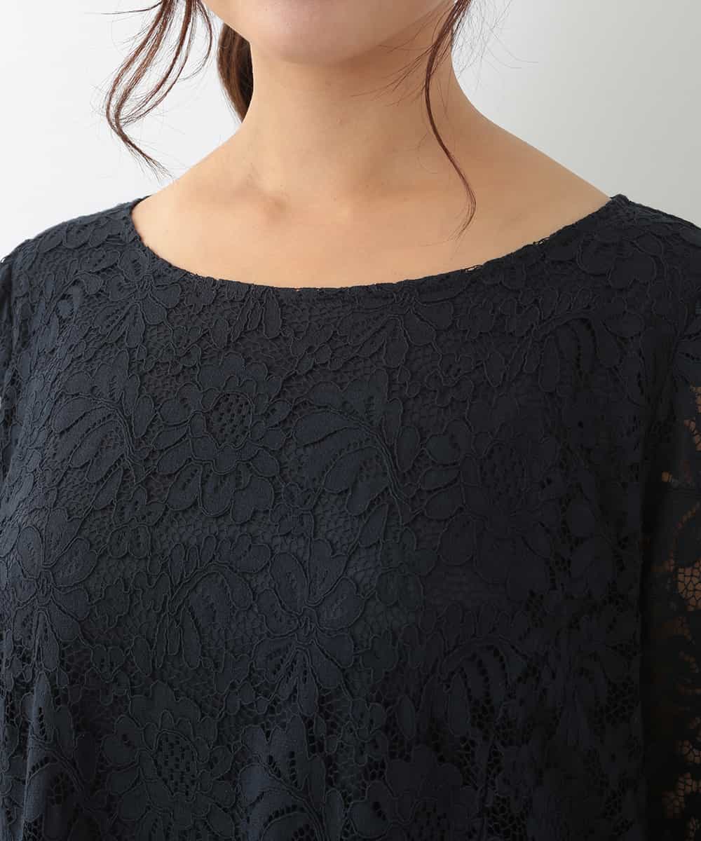 Eur3 エウルキューブ 洗える 大きいサイズ 総レースワンピース イトキンオンラインストア