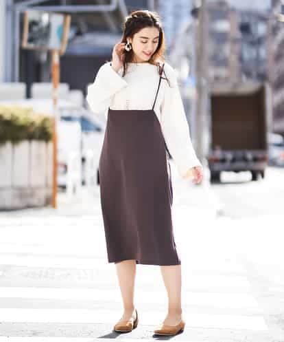OLEBJ55079 eur3 【大きいサイズ】ハイウエストジャンスカ