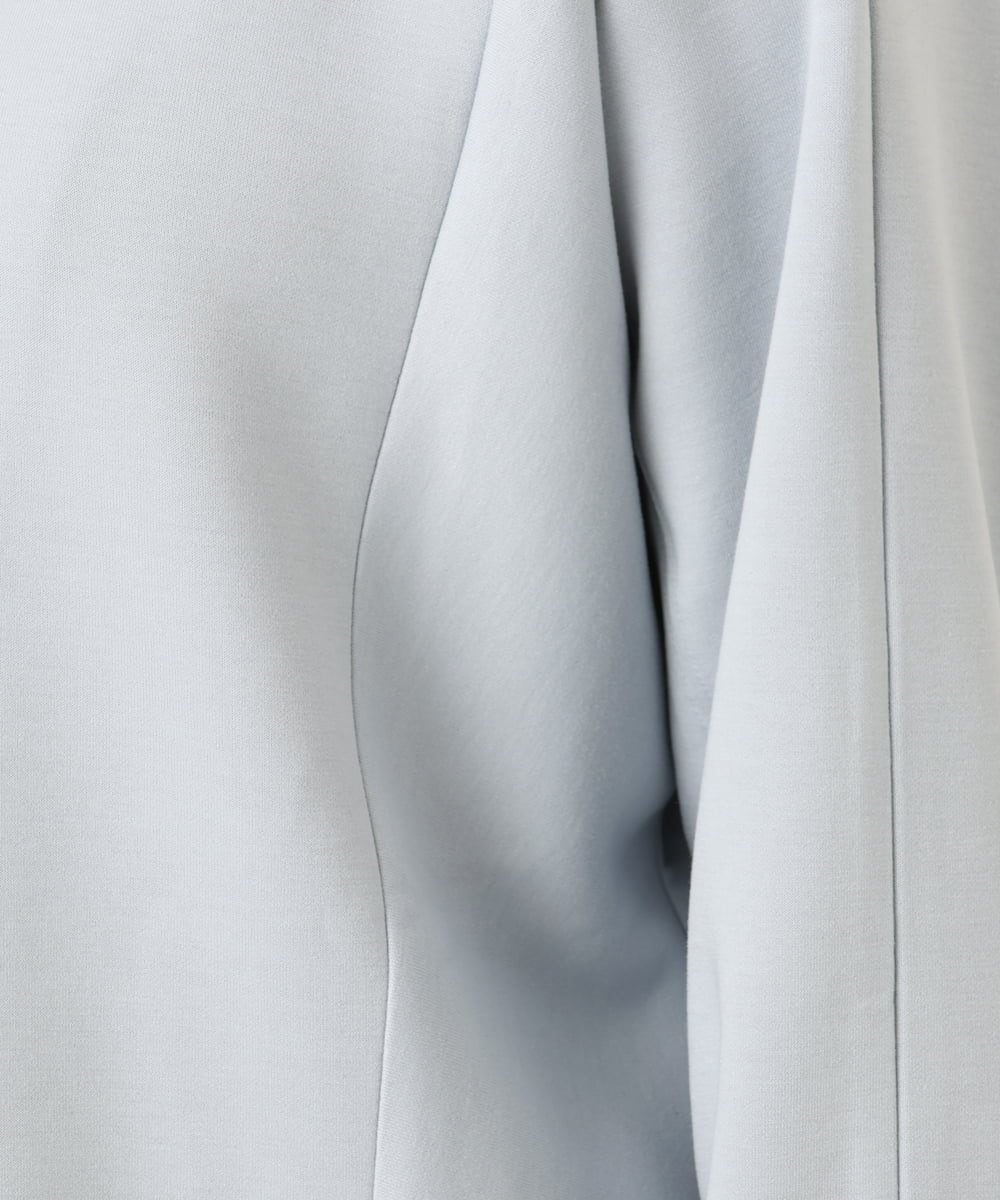 OLECD09099 eur3(エウルキューブ) 【WEB先行販売】【大きいサイズ】ハーフジップダンボールプルオーバー ライトブルー(50)