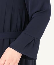 OLEDA06179 eur3(エウルキューブ) 【大きいサイズ/11号サイズあり】プリーツタックワンピース ネイビー(57)