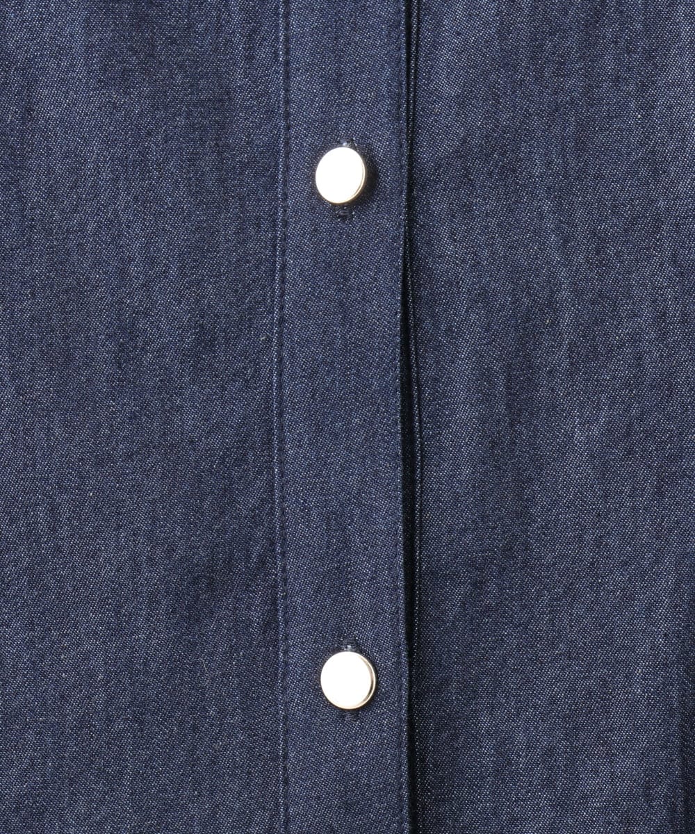 OLEDA10149 eur3(エウルキューブ) 【大きいサイズ】パイピングワンピース ネイビー(57)