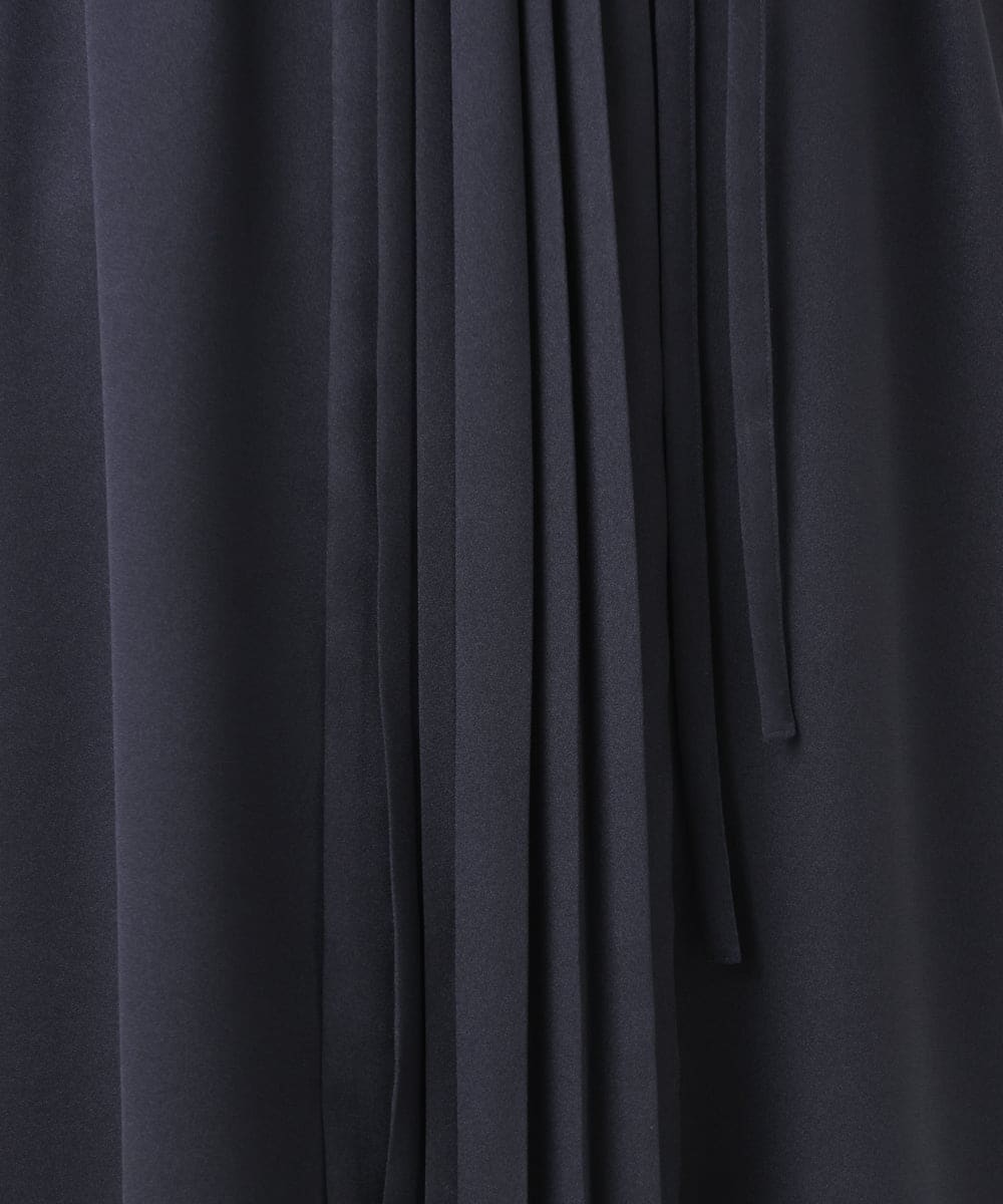 OLEDD05189 eur3(エウルキューブ) 【大きいサイズ】フロントプリーツワンピース ネイビー(57)