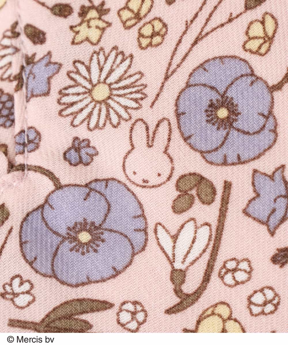 OLEDM05100 eur3(エウルキューブ) 【miffy×eur3】【大きいサイズ】ミッフィープリントワンピース ピンク(01)