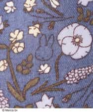 OLEDM05100 eur3(エウルキューブ) 【miffy×eur3】【大きいサイズ】ミッフィープリントワンピース ネイビー(57)
