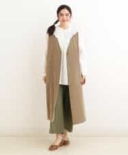 OLEDP02090 eur3(エウルキューブ) 【大きいサイズ】2WAYレース襟付きブラウス アイボリー(80)