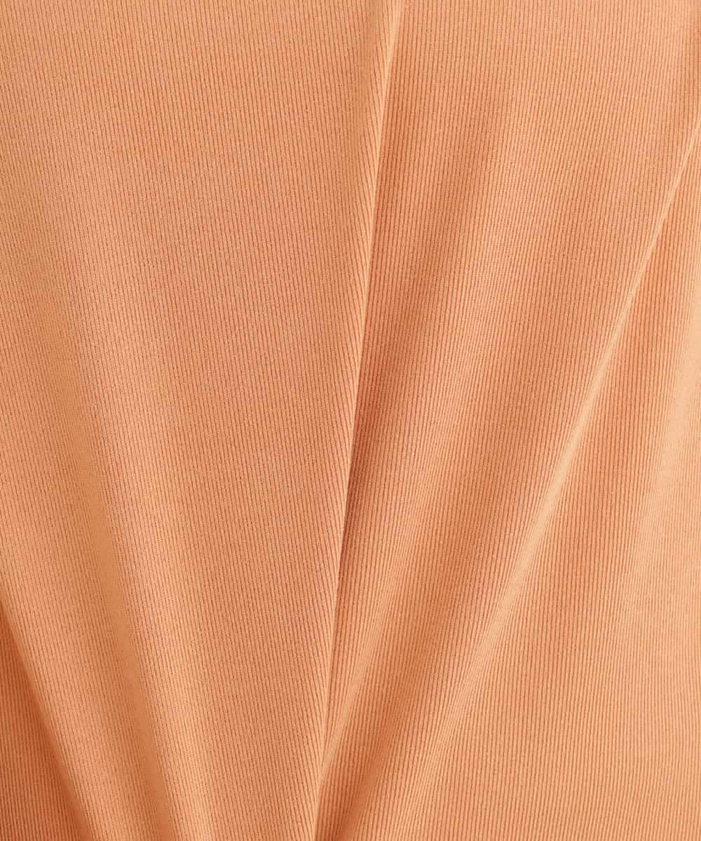 OLEDP17080 eur3(エウルキューブ) 【大きいサイズ】サラッと着心地のVネックチュニック オレンジ(15)