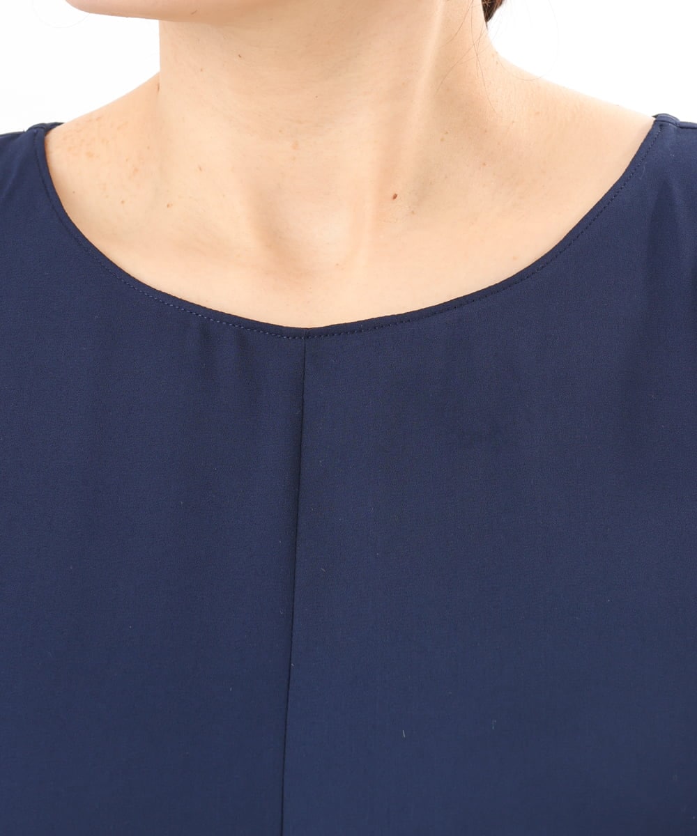 OLEED11239 eur3(エウルキューブ) 【大きいサイズ】2wayレースボレロセットワンピース ネイビー