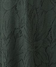 OLEFA01099 eur3(エウルキューブ) 【大きいサイズ】レースキャミワンピース ダークグレー(93)