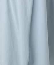 OLEFA36089 eur3(エウルキューブ) 【大きいサイズ】アシメラッフルチュニック ライトブルー(50)