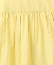 OLEFD02099 eur3(エウルキューブ) 【WEB先行販売】【大きいサイズ】ハシゴレースチュニック イエロー