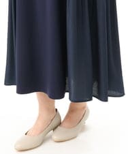 OLEFD16169 eur3(エウルキューブ) 【大きいサイズ】ジャージーコンビワンピース ネイビー