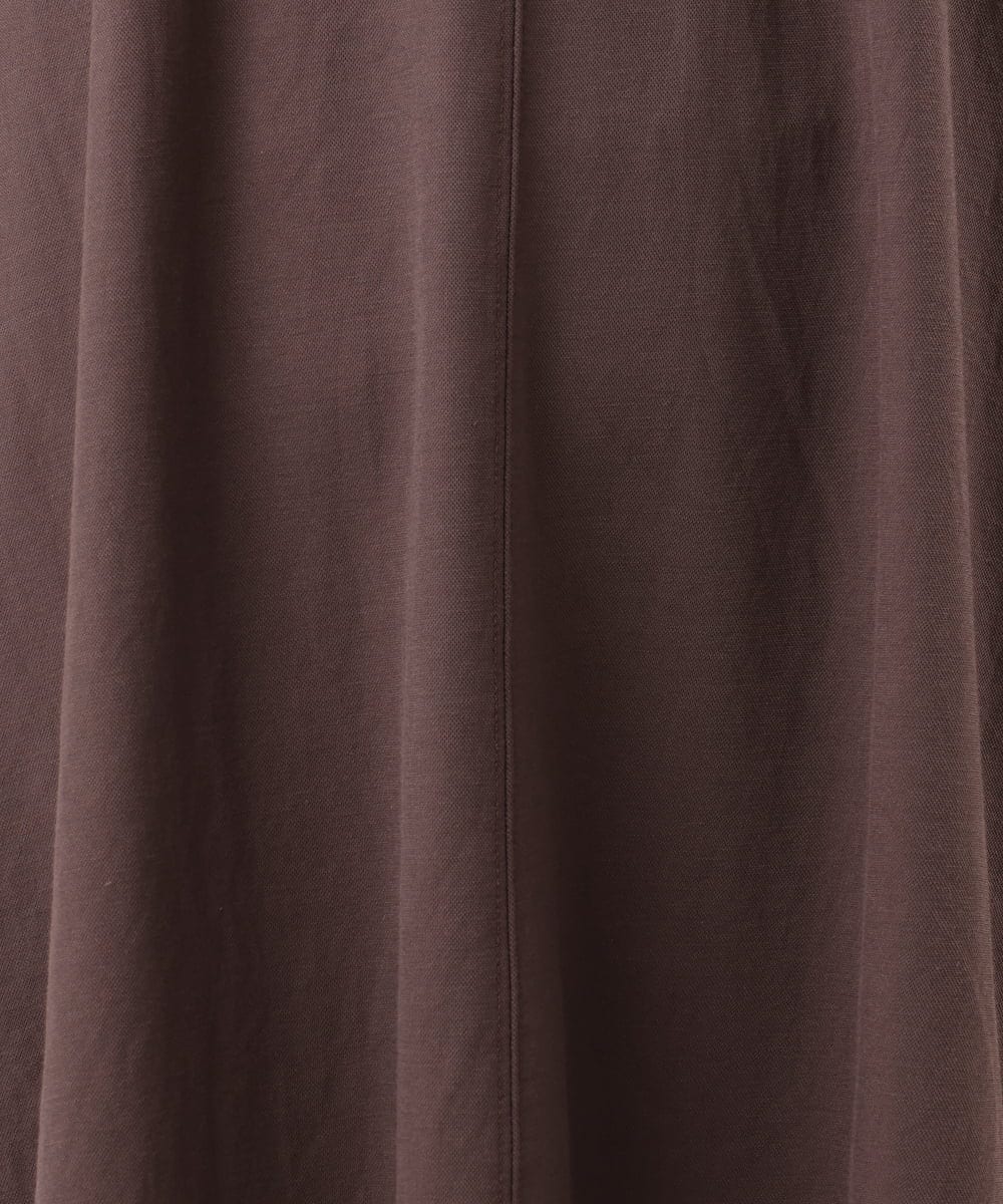 OLEFD19099 eur3(エウルキューブ) 【WEB先行販売】【大きいサイズ/接触冷感】ボクシーシルエットチュニック ブラウン