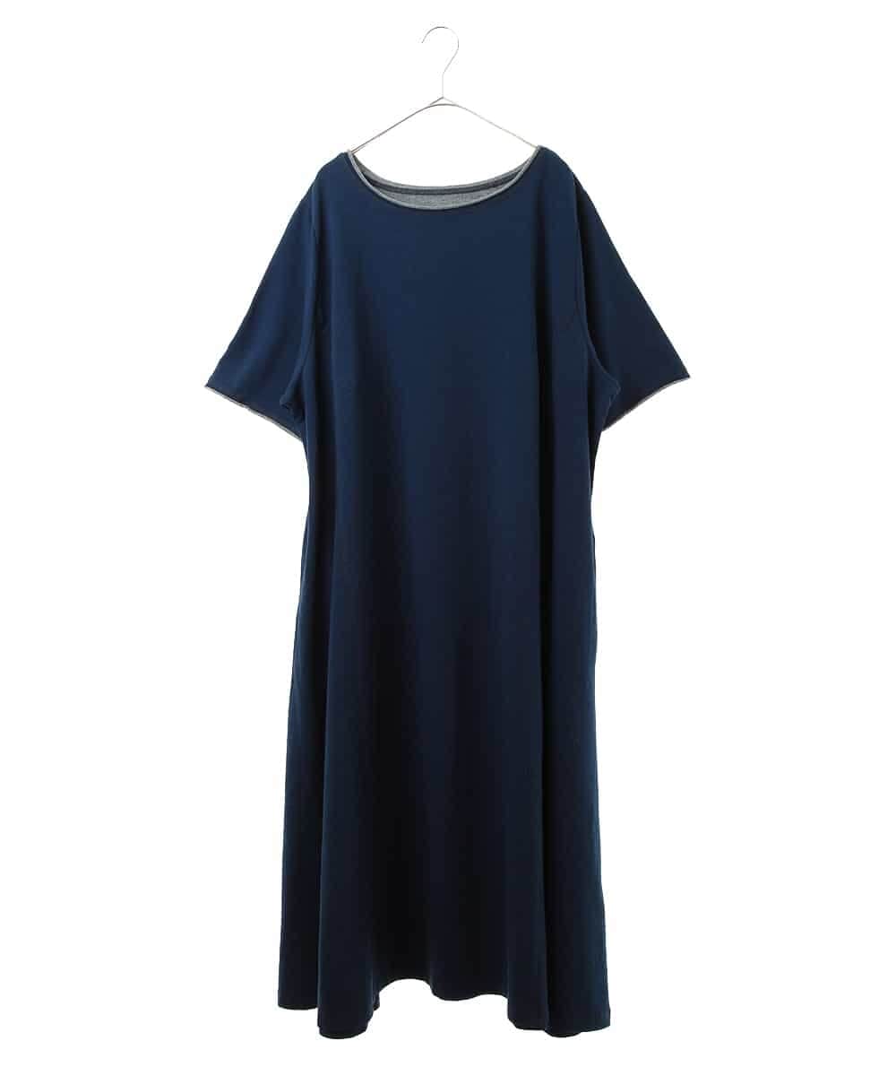 Eur3 エウルキューブ 大きいサイズ ストレッチ抜群 デニムワンピース イトキンオンラインストア