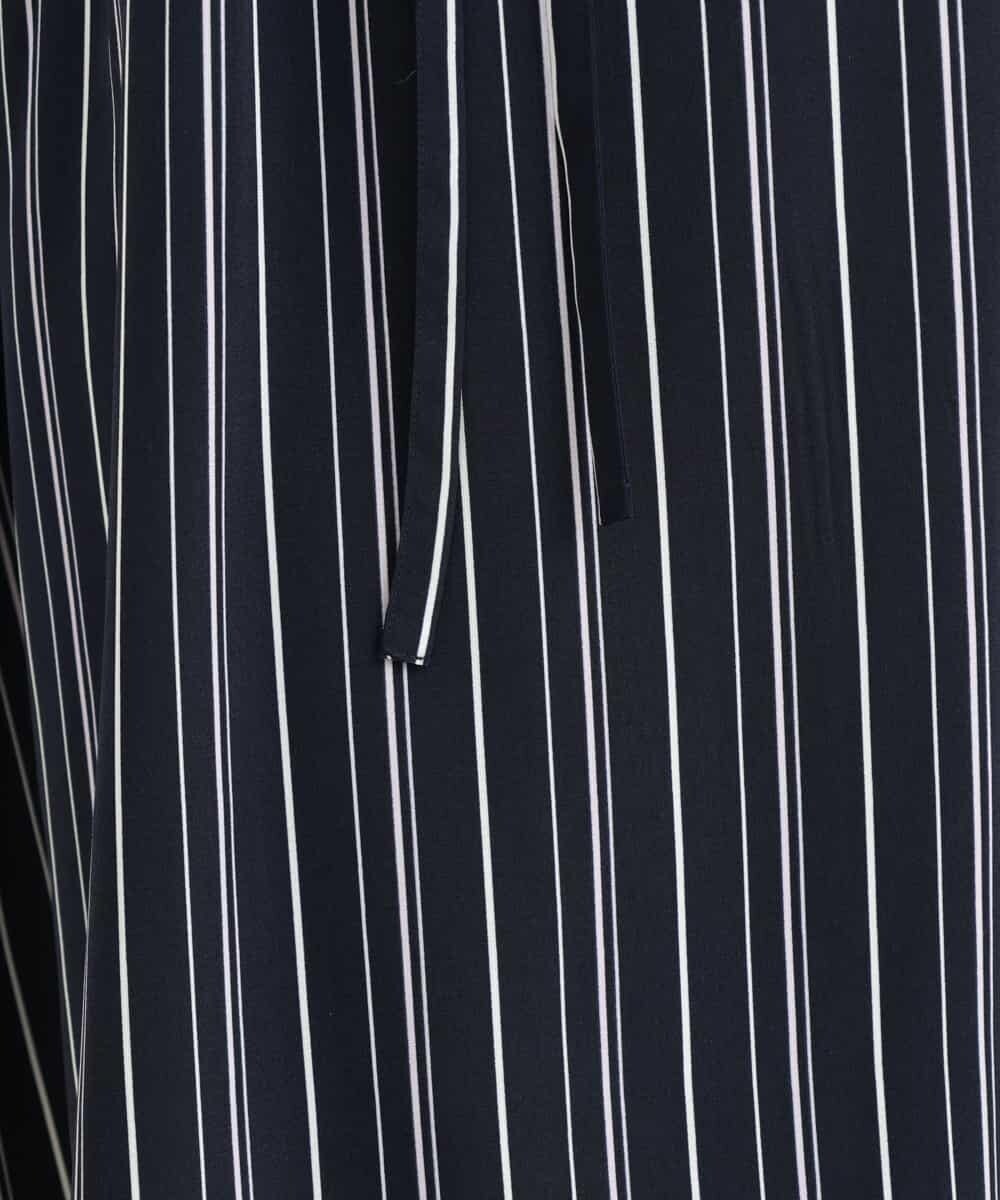 OLEFP25120 eur3(エウルキューブ) 【大きいサイズ/11号サイズあり】マルチストライプワンピース ネイビー(57)