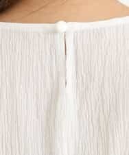 OLEFP26080 eur3(エウルキューブ) 【大きいサイズ】ナチュラルレースコットンチュニック アイボリー(80)