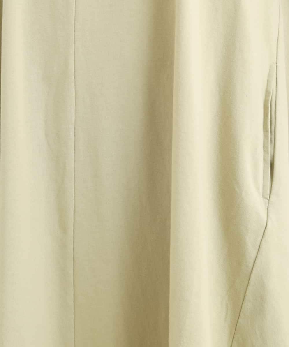 OLEFP28080 eur3(エウルキューブ) 【大きいサイズ】ランタンスリーブカットソーワンピース ライトグリーン(30)