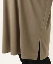 OLEGA29099 eur3(エウルキューブ) 【大きいサイズ/接触冷感】カノコボクシーシルエットチュニック カーキ(36)