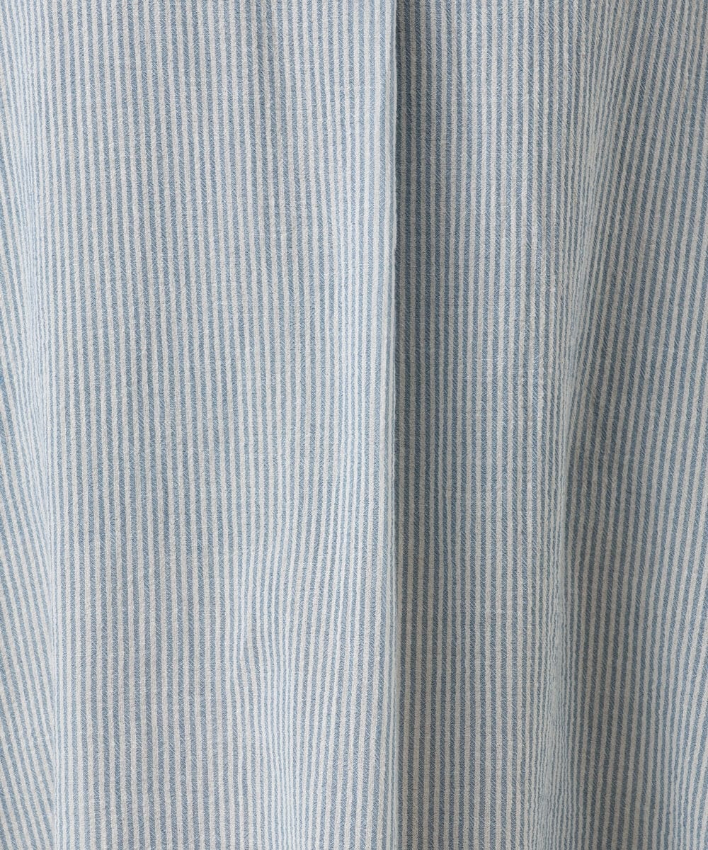 OLEGD04089 eur3(エウルキューブ) 【WEB先行販売】【大きいサイズ】コットンシアーチュニック ブルー