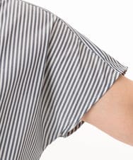OLEGD14109 eur3(エウルキューブ) 【WEB先行販売】【大きいサイズ/a.v.v×eur3】ピンタックワンピース ネイビー