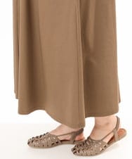 OLEGD24129 eur3(エウルキューブ) 【WEB先行販売】【大きいサイズ】切り替えコンビワンピース モカ