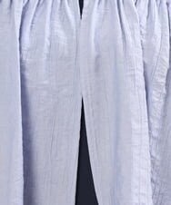 OLEGS34130 eur3(エウルキューブ) 【大きいサイズ/2点セット】シアーボレロ＆Aラインワンピース ライトブルー(50)
