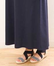 OLEGS34130 eur3(エウルキューブ) 【大きいサイズ/2点セット】シアーボレロ＆Aラインワンピース ライトブルー(50)
