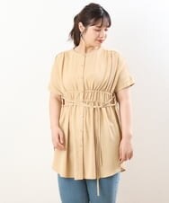 OLEGS43080 eur3(エウルキューブ) 【大きいサイズ/11号サイズあり】マルチWAYチュニック オレンジ(15)