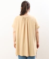 OLEGS43080 eur3(エウルキューブ) 【大きいサイズ/11号サイズあり】マルチWAYチュニック オレンジ(15)